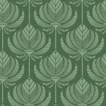 A-Street Prints Palmier Green Lotus Fan Wallpaper - SKU 4014-26426