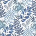 A-Street Prints Palomas Blue Botanical Wallpaper - SKU 2901-87505