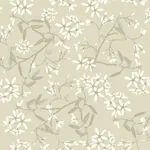 A-Street Prints Paradis Beige Bouquet Toss Wallpaper - SKU 4201-20112
