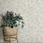 A-Street Prints Paradis Blush Bouquet Toss Wallpaper - SKU 4201-20111