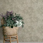 A-Street Prints Paradis Grey Bouquet Toss Wallpaper - SKU 4201-20113