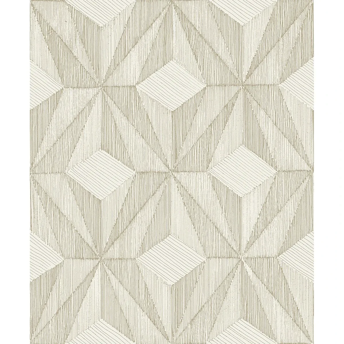 2908-87104 | Paragon Gold Geometric Wallpaper