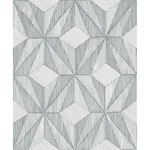 A-Street Prints Paragon Slate Geometric Wallpaper - SKU 2908-87103