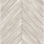 A-Street Prints Parisian Light Grey Parquet Wallpaper - SKU 2922-24005