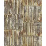A-Street Prints Patina Panels Copper Metal Wallpaper - SKU 2540-24063