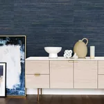 A-Street Prints Pattini Indigo Grasscloth Wallpaper - SKU 2829-82042