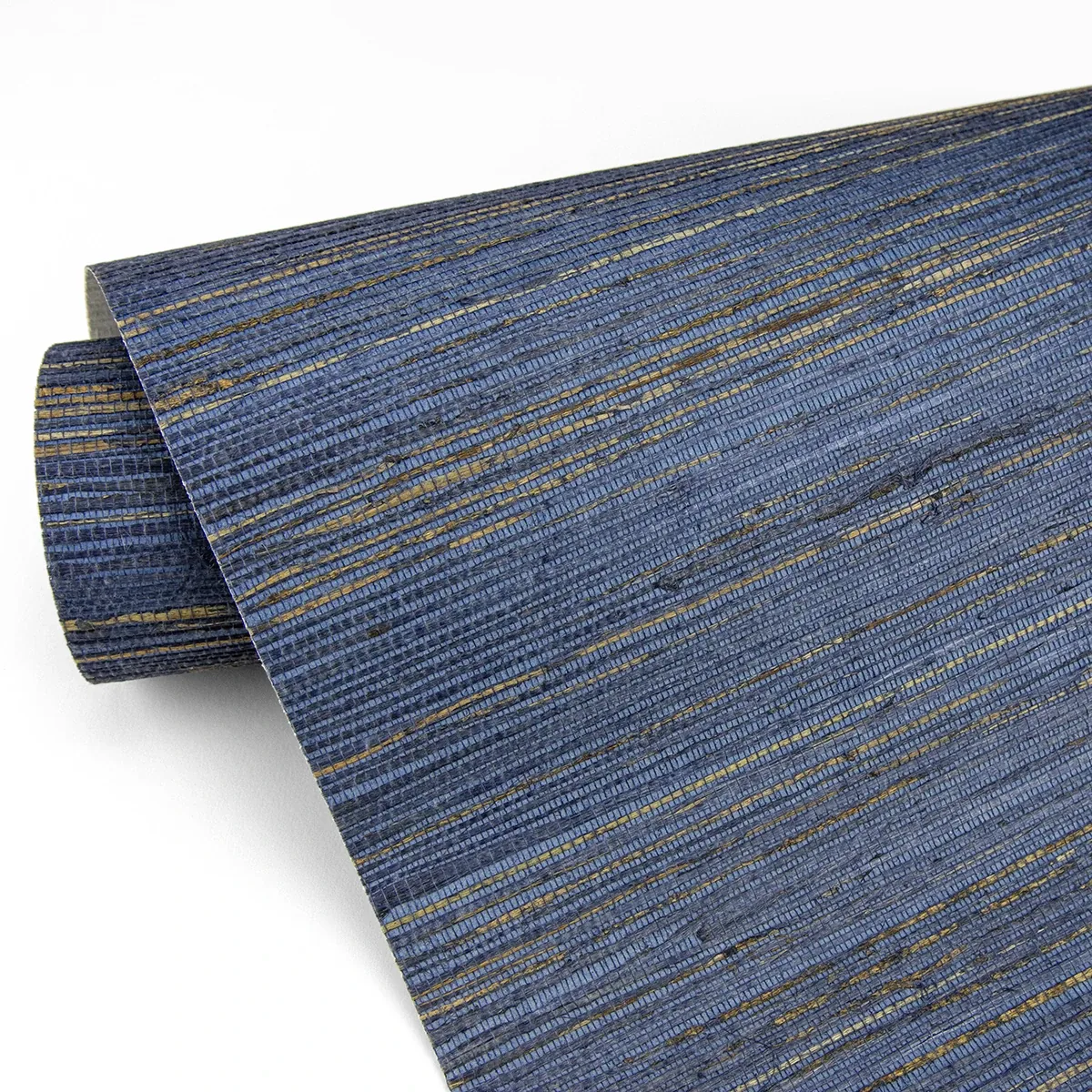A-Street Prints Pattini Indigo Grasscloth Wallpaper - SKU 2829-82042