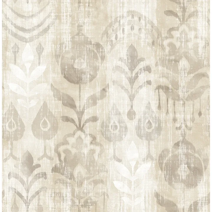 4122-27015 | Pavord Neutral Floral Shibori Wallpaper