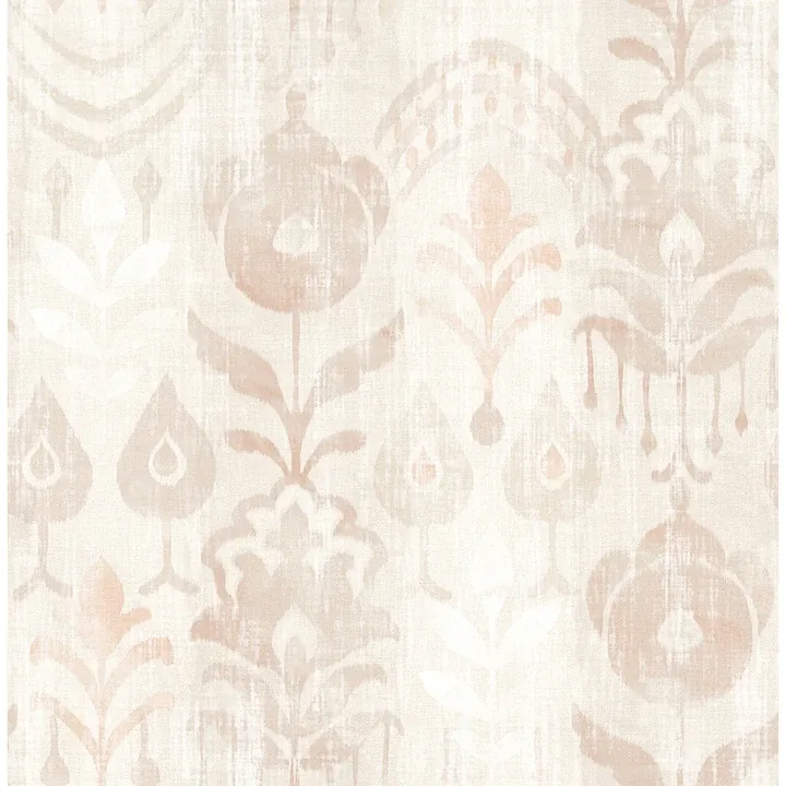 4122-27014 | Pavord Pink Floral Shibori Wallpaper