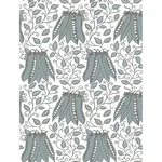 A-Street Prints Peas in a Pod Turquoise Garden Wallpaper - SKU 2821-25121