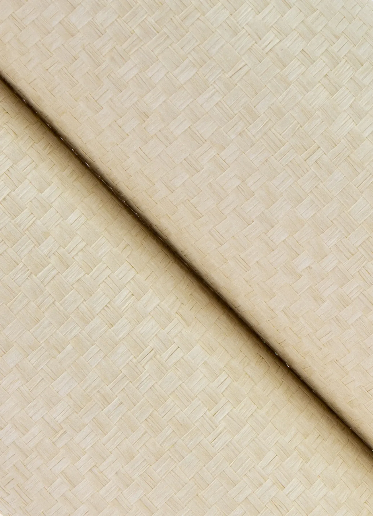 A-Street Prints Peizhi Ivory Basketweave Wallpaper - SKU 2923-88070