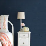 A-Street Prints Peninsula Navy Sisal Grasscloth Wallpaper - SKU 2923-80088