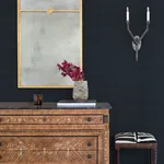 A-Street Prints Peninsula Navy Sisal Grasscloth Wallpaper - SKU 2972-80088