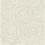 A-Street Prints Periwinkle Stone Textured Floral Wallpaper - SKU 4120-26852