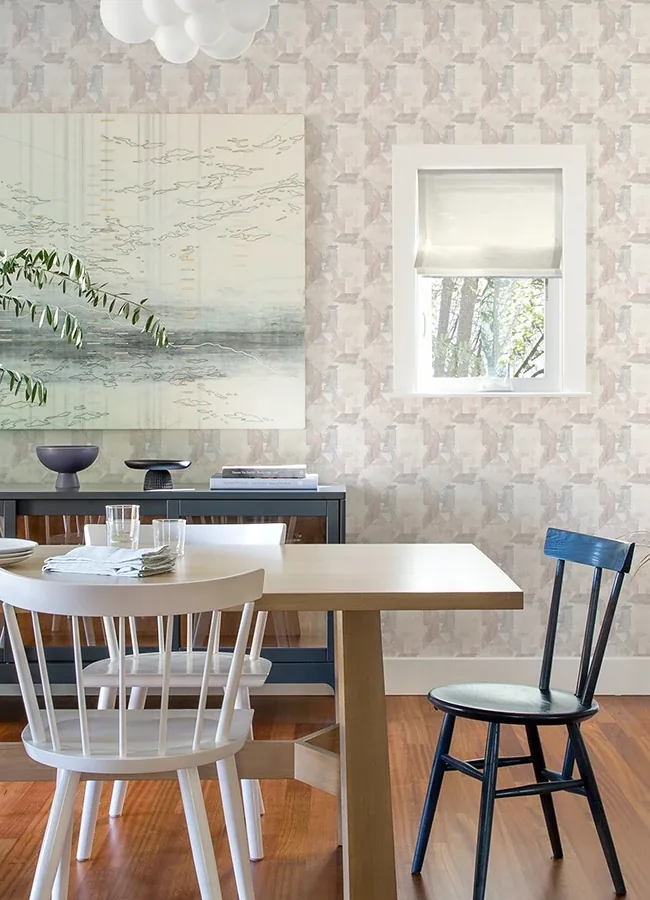 A-Street Prints Perrin Lavender Gem Geometric Wallpaper - SKU 4121-26945