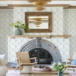 A-Street Prints Perrin Light Grey Gem Geometric Wallpaper - SKU 4121-26944