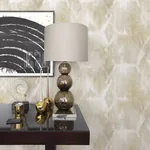 A-Street Prints Perspective Mustard Abstract Geometric Wallpaper - SKU 2908-87111