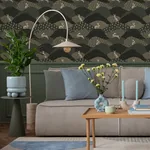 A-Street Prints Peter Black Rabbit Fields Wallpaper - SKU 4135-27301