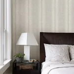 A-Street Prints Pezula Bone Texture Stripe Wallpaper - SKU 2949-60106