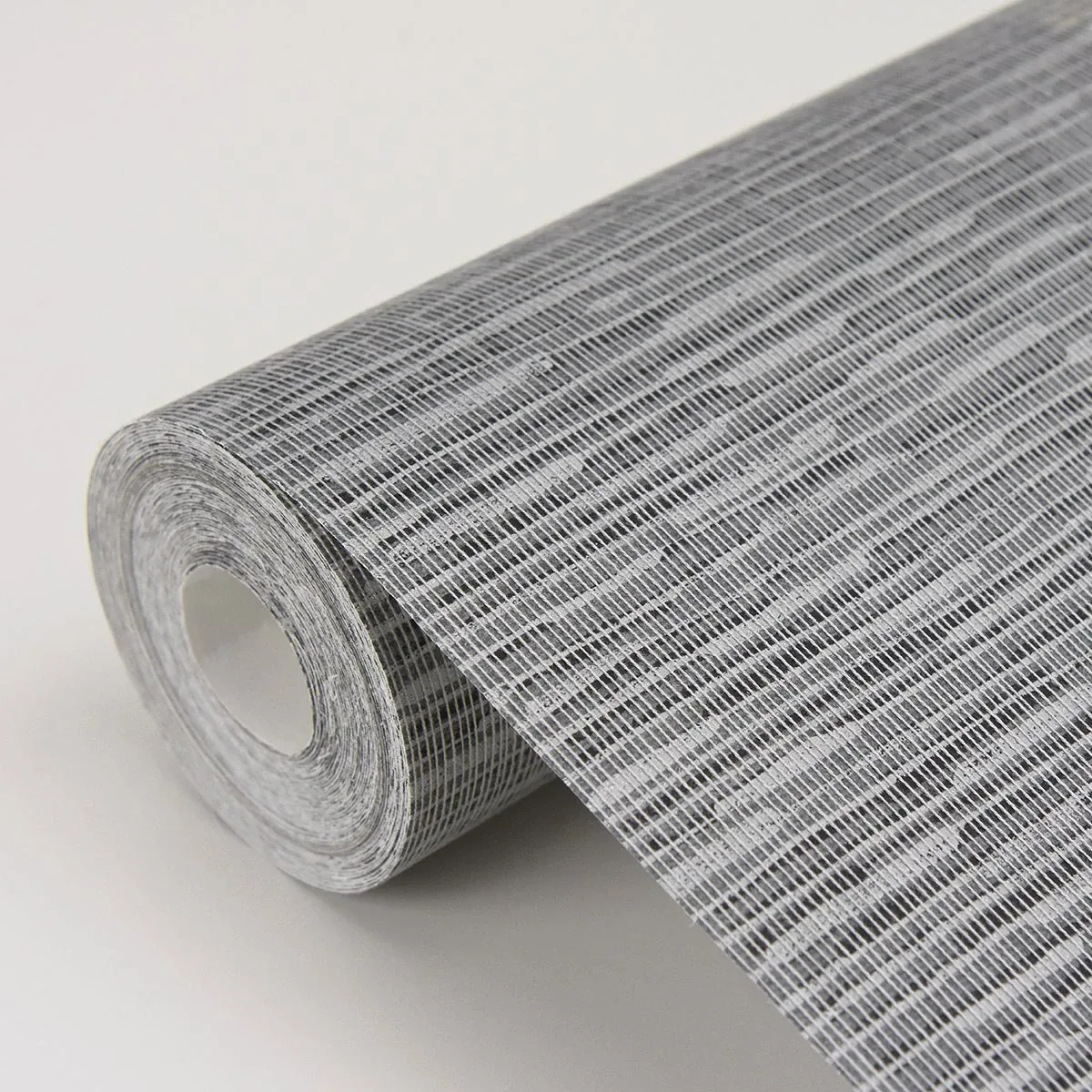 A-Street Prints Pezula Taupe Texture Stripe Wallpaper - SKU 2949-60100