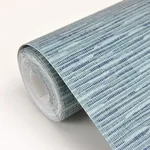 A-Street Prints Pezula Teal Texture Stripe Wallpaper - SKU 2949-60104
