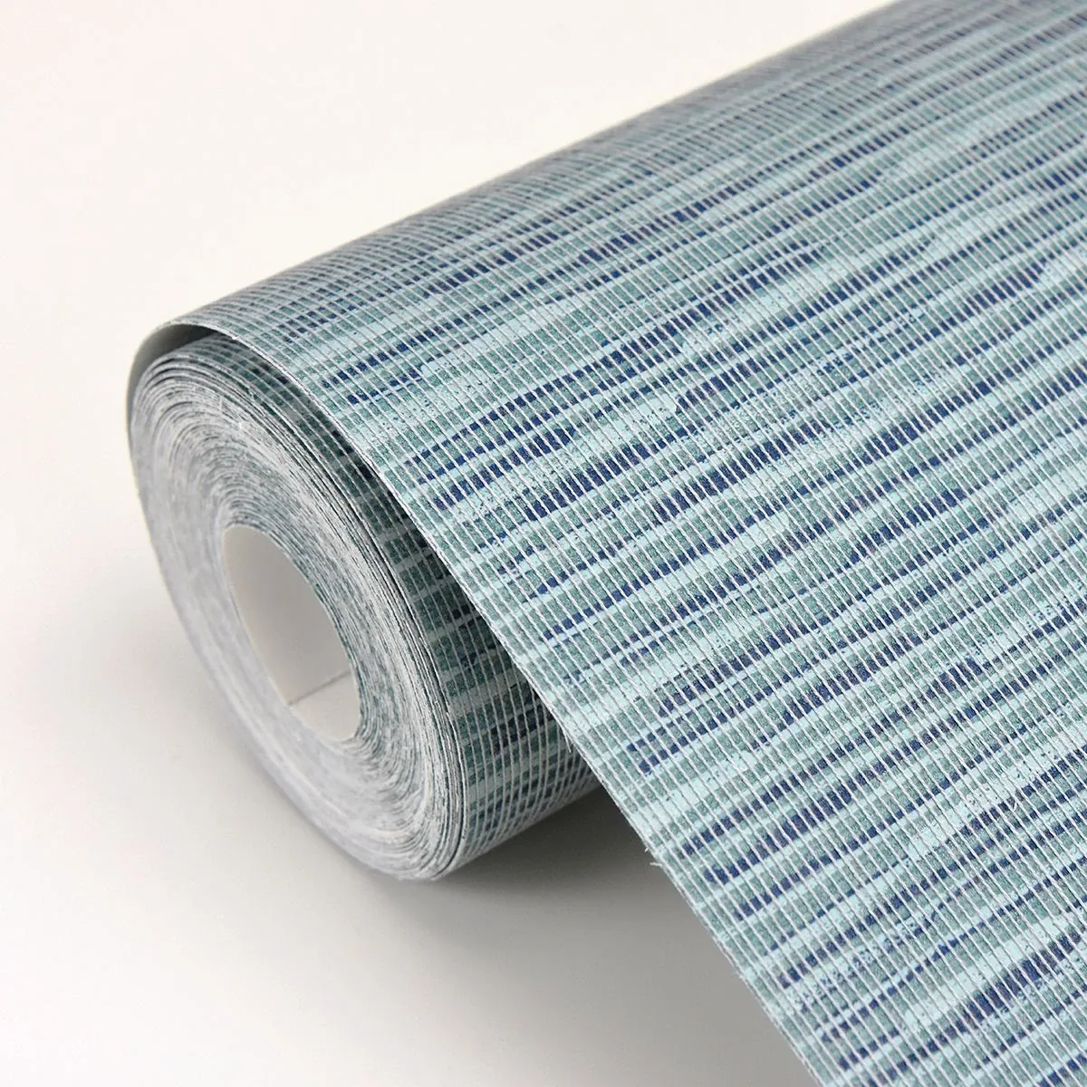 A-Street Prints Pezula Teal Texture Stripe Wallpaper - SKU 2949-60104