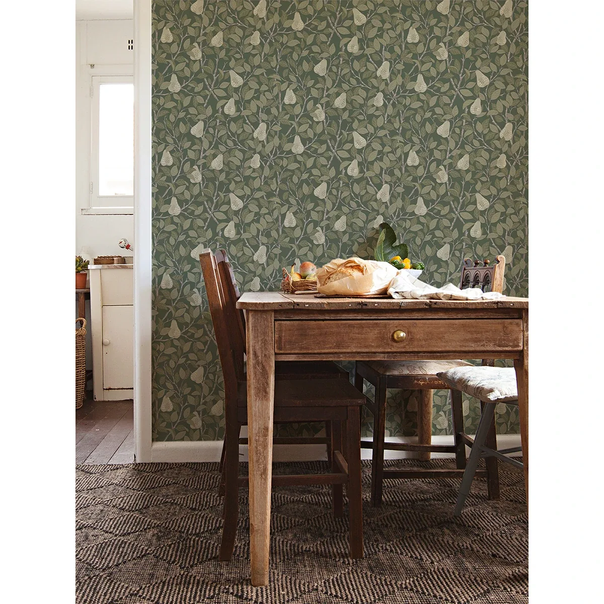 A-Street Prints Pirum Green Pear Wallpaper | Wallpaper Twins A-Street Prints Pirum Green Pear Wallpaper - SKU 2999-13105
