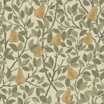 A-Street Prints Pirum Yellow Pear Wallpaper - SKU 2999-13102