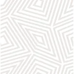 A-Street Prints Platinum Kaleidoscope Wallpaper - SKU 2785-24828