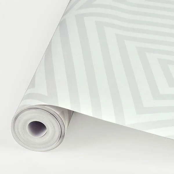 A-Street Prints Platinum Kaleidoscope Wallpaper - SKU 2785-24828