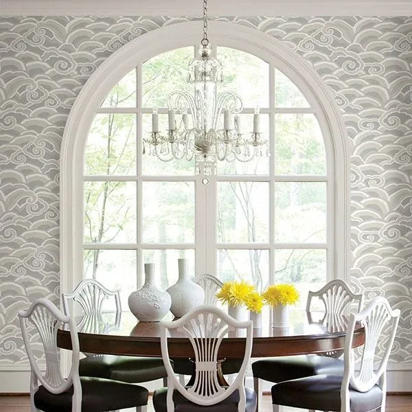 A-Street Prints Platinum Platinum Decowave Wallpaper | Wallpaper Twins A-Street Prints Platinum Platinum Decowave Wallpaper - SKU 2785-24842