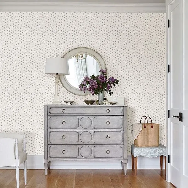 A-Street Prints Platinum Wavelength Wallpaper - SKU 2785-24844