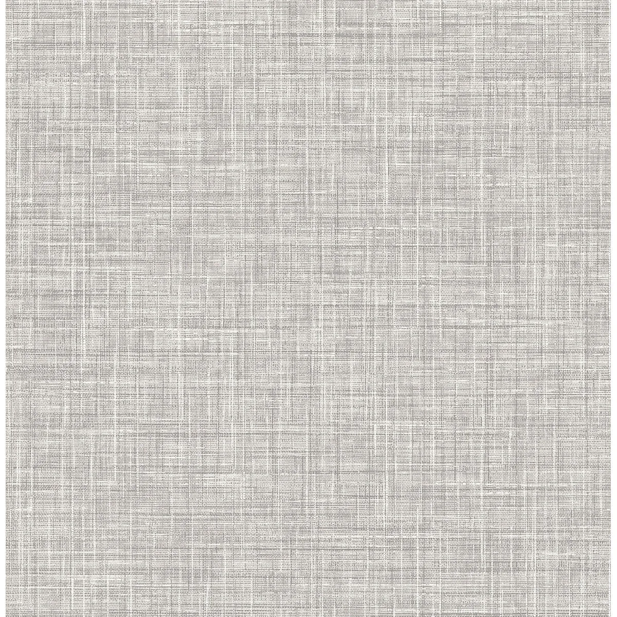 2793-24270 | Poise Grey Linen Wallpaper