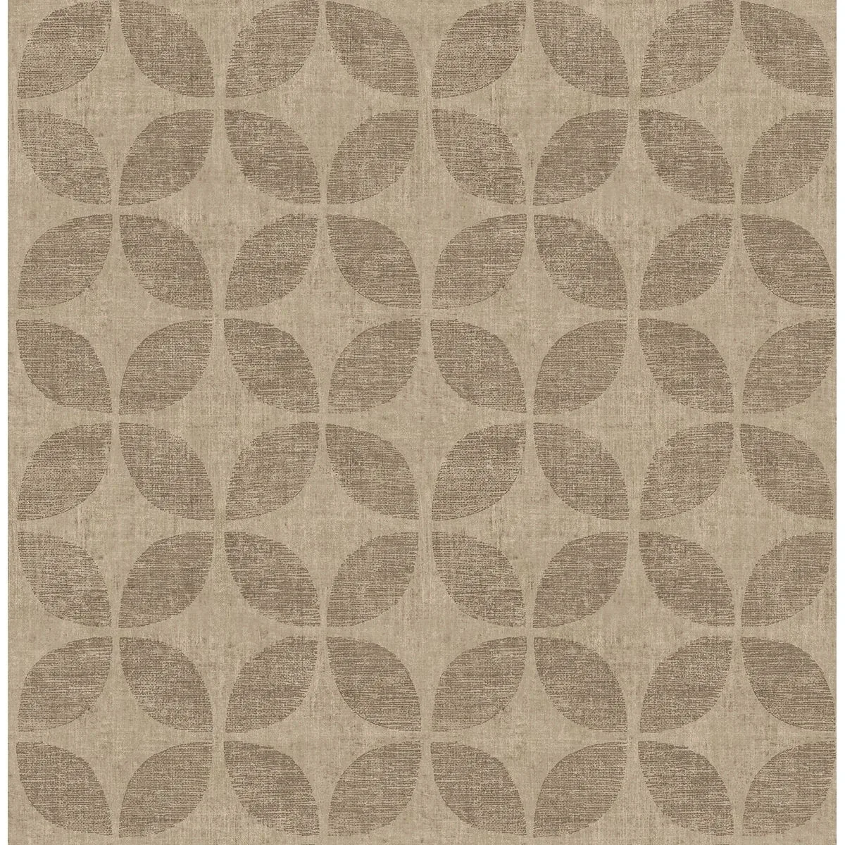 2902-25514 | Polaris Brass Geometric Wallpaper