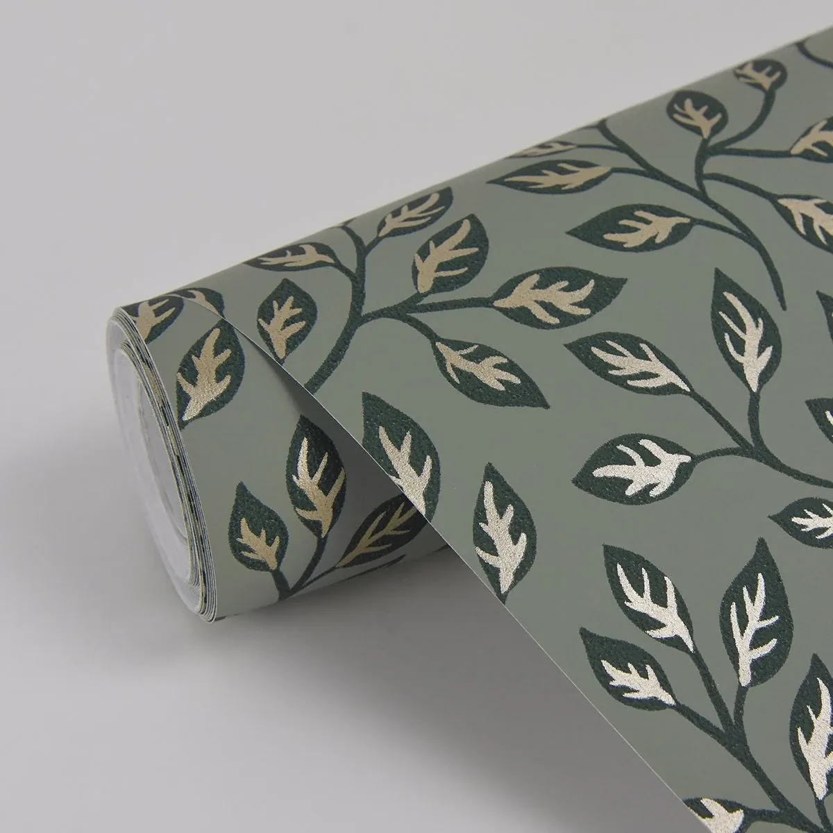 A-Street Prints Posey Green Vines Wallpaper - SKU 2948-33020