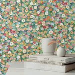 A-Street Prints Prato Green Petite Floral Wallpaper - SKU 4193-7441