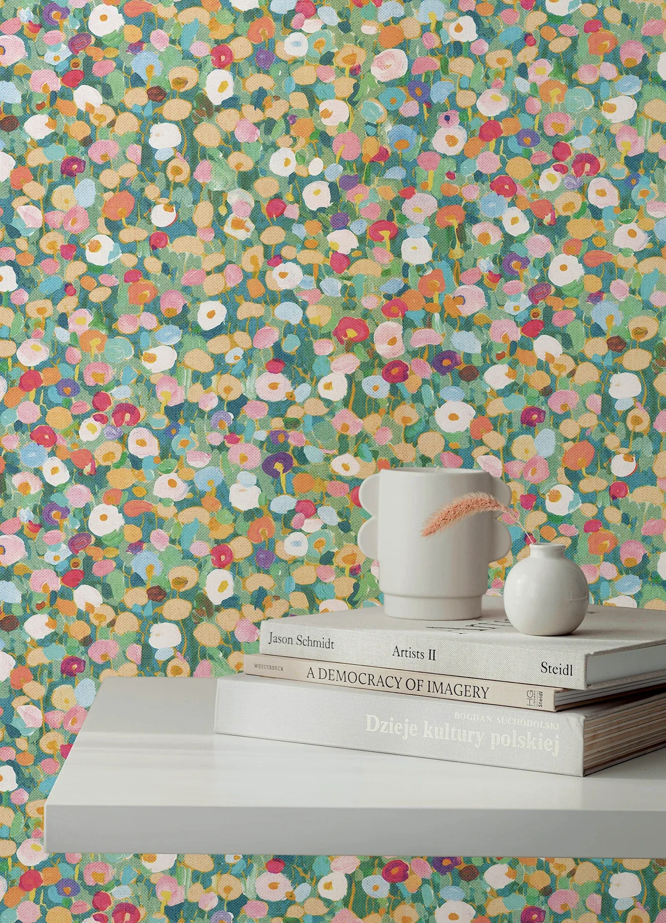 A-Street Prints Prato Green Petite Floral Wallpaper - SKU 4193-7441