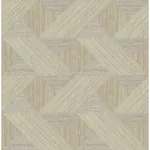 A-Street Prints Presley Coffee Tessellation Wallpaper - SKU 4141-27134