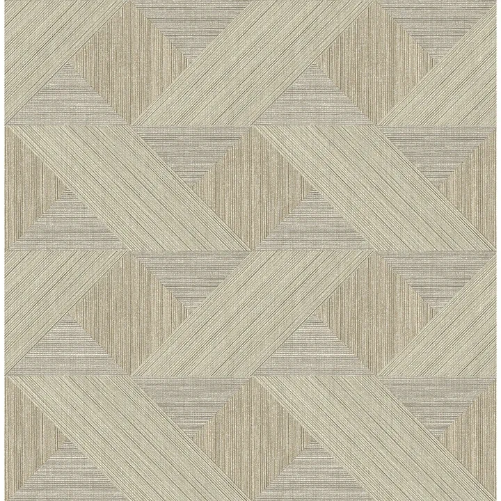 4141-27134 | Presley Coffee Tessellation Wallpaper