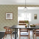 A-Street Prints Presley Coffee Tessellation Wallpaper - SKU 4141-27134