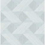 A-Street Prints Presley Light Blue Tessellation Wallpaper - SKU 4141-27137