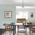 A-Street Prints Presley Light Blue Tessellation Wallpaper - SKU 4141-27137