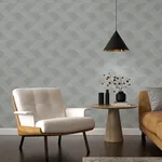 A-Street Prints Presley Light Blue Tessellation Wallpaper - SKU 4141-27137