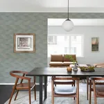 A-Street Prints Presley Slate Tessellation Wallpaper - SKU 4141-27136