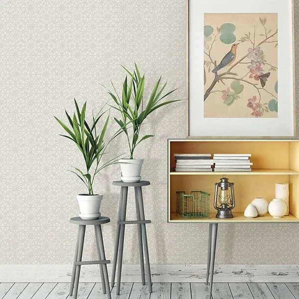 A-Street Prints Prism White Geometric Wallpaper - SKU 2782-24547