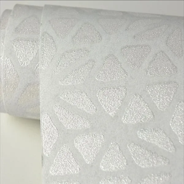 A-Street Prints Prism White Geometric Wallpaper - SKU 2782-24547