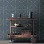 A-Street Prints Radius Navy Geometric Wallpaper | Wallpaper Twins A-Street Prints Radius Navy Geometric Wallpaper - SKU 2902-25526