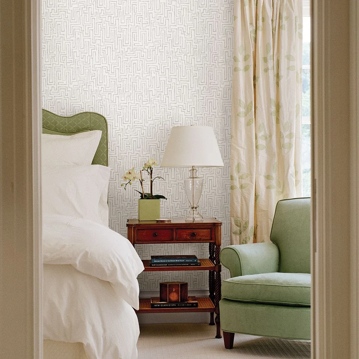 A-Street Prints Ramble Grey Geometric Wallpaper - SKU 2861-25703