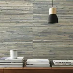 A-Street Prints Ranong Champagne Grasscloth Wallpaper - SKU 2829-82041