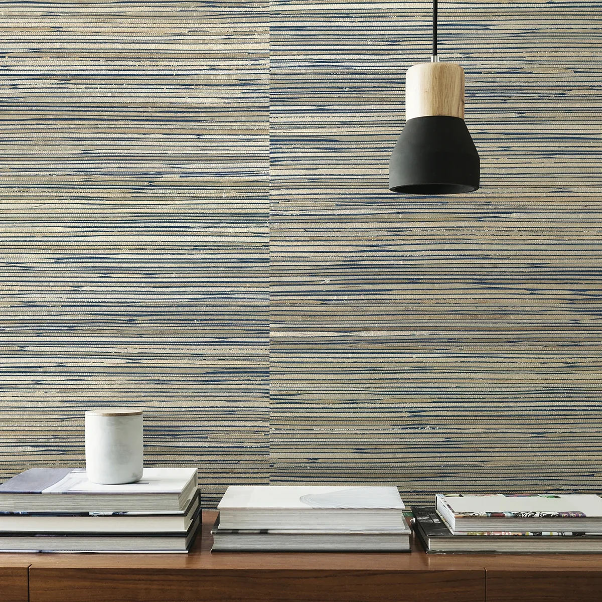 A-Street Prints Ranong Champagne Grasscloth Wallpaper - SKU 2829-82041